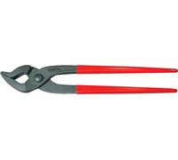 STUBAI Pince à gouttières droite, avec métier inséré 15mm - 282701 | Idéale pour enfoncer les crochets de gouttière avec pointe trempée par induction et poignée ergonomique.