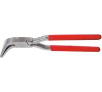 STUBAI Pince à plier coudée à 45°, Soft, avec métier inséré en Nirolook 60mm - 282151NRS