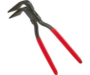STUBAI Pince à plier courbée à 90°, avec métier traversant 18mm - 282218 | Pliage de tôles | pour plier et former des bords | Pliage de tôles