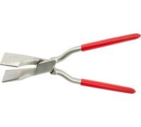 STUBAI Pince à plier d'angle Nirolook 60/280 mm 282451NR - forgée en acier au carbone C45, métier inséré avec bague de roulement de guidage pour une rotation optimale, mâchoires et mors trempés, fabri
