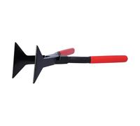 Stubai Pince pliante droite 80 mm - Pince pliante spéciale en C45, industrie marinée, mâchoires trempées, bords arrondis, plis d'angle, revêtement plastique rouge, 820 g