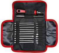 STUBAI sac à roulettes pour embouts, standard, PZ, PH, TX 22 pcs