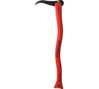 STUBAI Sapper manuel avec manche plastique rouge | 600 mm | Sapper pour ramasser et transporter des petits morceaux de bois et des troncs d'arbre