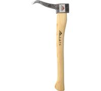 STUBAI Sappie à main Nature | 450 mm, 760 g poids de la tête | Sappie avec manche en bois de frêne de haute qualité | Crochet réversible matricé | pour prendre et transporter des pièces de bois