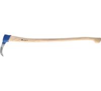 STUBAI Sappie Forme tyrolienne avec dentelure | Poids de la tête : 1 200 g | Manche en frêne | Forgé, pointe trempée, affûté et poli | Idéal pour tirer et déplacer du bois
