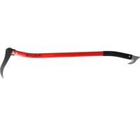 STUBAI Sappie manuel | manche ergonomique en alu courbé | 900 mm | Tracteur de branches | Sappie manuel pour ramasser, déplacer et transporter des morceaux de bois et des troncs d'arbres