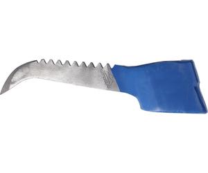 STUBAI Tête de sape en forme de sous-bois avec denture | 1200 g poids de la tête | sape sans manche | forgée dans la masse, pointe trempée, aiguisée, polie | pour tirer et déplacer des pièces de bois