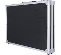 STUBAI Valise de chef en aluminium JUNIOR vide, noir 430x320x60mm