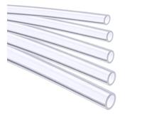 Stubotar Tube en Silicone Flexible Haute qualité 6mm ID x OD 10mm épaisseur de 2mm tuyau d'eau transparent 5 mètres Résistance à haute température pas facile à déformer
