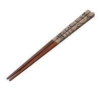 Studio Ghibli Baguettes laquées Kiki la petite sorcière marron 21 cm