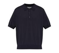Studio Nicholson - Arieta Polo - Homme - Tops - Bleu - Taille: XL