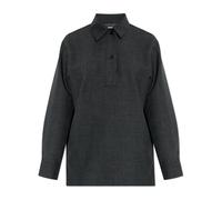 Studio Nicholson - Polo Chemises - Femme - Tops - Gris - Taille: 34 FR