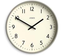 Studioklok | Horloge murale ronde moderne | 30 cm | Gris | Chiffres bien lisibles | Design polyvalent pour la cuisine, le salon ou le bureau