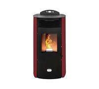 STUFE A PELLET ITALIA Siberia Aria New 18 KW Canalisée WiFi - Poêle à Air Ventilé Efficacité 91% Chauffe 180m² Autonomie 30h Programmable 5 Vitesses Garantie 24 Mois