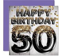 Stuff4 Carte d'anniversaire 50 ans pour homme, grand-père