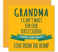 Stuff4 Cartes d'anniversaire amusantes pour grand-mère, Premier câlin