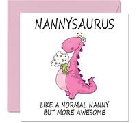Stuff4 Cartes d'anniversaire pour grand-mère, Nannysaurus