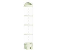 Stuffed Animal Tube Storage - Clear, 3 Layer Stackable Toy Display, Large Stuffed Animals Holder, Transparent Storage Box With Lid, Space-Saving Vertical Design | Playroom, Bedroom, Nursery, Kids Room