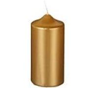 Bougie cylindrique de Noel, argent