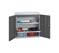 STUMPF Armoire à outils/d'appoint H1.000xL1.000xP500mm 1 tiroir 2BD gris/gris anthracite - 3007971