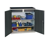 Stumpf Metall Armoire d'outillage/Servante de machine H1000xl1000xP500 mm 2 tiroirs, 2 fonds Quantité:1