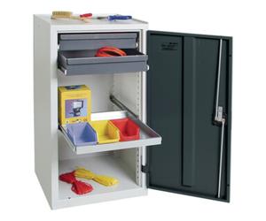 Stumpf Metall Armoire d'outillage/Servante de machine H1000xl500xP500 mm 2 tiroirs, 1 tablette Quantité:1