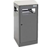Stumpf Tri des déchets A³-ES gris anthracite/inox Seau intérieur 40l - 650-040-0-2-100