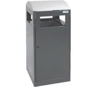 Stumpf Tri des déchets A³-ES gris anthracite/inox Seau intérieur 90l - 650-090-0-2-100