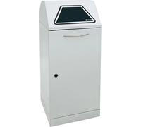 Stumpf Tri des déchets Modul-Vario 120 gris clair Système ProSlide 120l - 625-120-0-1-735