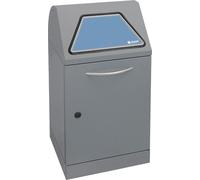Stumpf Tri des déchets Modul-Vario 45 gris alu structuré ProSlide-System 45l - 625-045-0-1-100