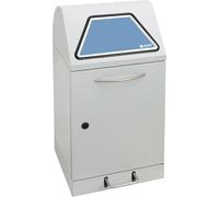 Stumpf Tri des déchets Modul-Vario 45 gris clair Seau intérieur 45l + pédale - 625-045-1-2-735