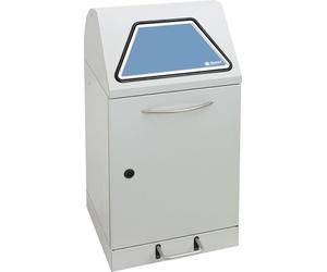 Stumpf Tri des déchets Modul-Vario 45 gris clair Seau intérieur 45l + pédale - 625-045-1-2-735