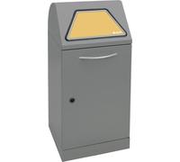 Stumpf Tri des déchets Modul-Vario 60 gris alu-structure Seau intérieur 60l - 625-060-0-2-100