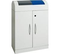 Stumpf Tri des déchets TD 2 gris clair Seau intérieur 2x 45l - 5603007