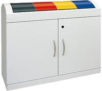 Stumpf Tri des déchets TD 4 gris clair Seau intérieur 4x 45l - 5601007