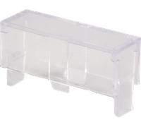 STV BS140 - Cache pour porte-fusible 5 x 20 mm, 250 V, 6,3 A, transparent