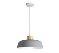 STVDEDG Abat-jour Moderne Bohème Pour Plafonnier Lustre Style Macaron Nordique Avec Luminaires Suspendus En Bois Suspension Semi-circulaire Créative En Métal Îlot De Cuisine, Chambre, Véranda