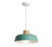 STVDEDG Abat-jour Moderne Bohème Pour Plafonnier Lustre Style Macaron Nordique Avec Luminaires Suspendus En Bois Suspension Semi-circulaire Créative En Métal Îlot De Cuisine, Chambre, Véranda