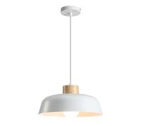 STVDEDG Abat-jour Moderne Bohème Pour Plafonnier Lustre Style Macaron Nordique Avec Luminaires Suspendus En Bois Suspension Semi-circulaire Créative En Métal Îlot De Cuisine, Chambre, Véranda
