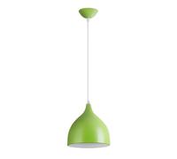 STVDEDG Lustre De Plafond Coloré Culot E27, 1 Lumière, Suspension Réglable (rouge)