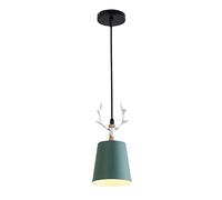 STVDEDG Suspension Antlers Accessories Abat-jour De Lustre Encastré | Suspension E27 Source à une tête Luminaire d'intérieur coloré de style ferme Pour îlot de cuisine, hall d'entrée, couloir