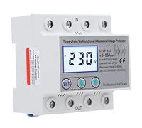 STVP-932 Protection de Tension Réglable, Protection de Tension Multifonctionnelle, de Sous-tension, Contre les Surtensions, 230 V/400 VAC (50 A)