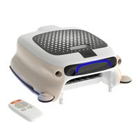 STWBHW Écumoire robotique de Piscine, Robot Nettoyeur de Piscine, écumeur Automatique sans Fil avec capacité de 10 L et Mousse Anti-Collage, for piscines intérieures et extérieures