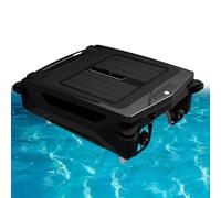STWBHW Nettoyeur de Piscine Solaire Double Mode, Nettoyeur robotique Automatique à énergie Solaire, Nettoyeur sans Fil avec évitement Intelligent des Obstacles, Batterie 5 000 mAh, capacité de 4,1 l