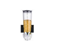 (Style C) Cereal Dispenser Food Dispenser Convenient Storage Airtight Operation Separator Portable Food Container Support for Kitchen