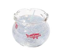 Style d'aquarium, décoration parfumée mignonne, coulée à la main avec combustion durable, ensemble d'aquarium artistique, décoration de fête avec look moderne, cadeau pour les vacances et les