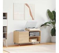 Style Élégance Chic - Buffet bahut - Armoire à disques chêne sonoma 85x38x48cm - Bois d'ingénierie &FR53686