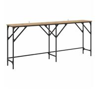 Style Élégance Chic - Table Console, Table de Canapé étroite, Tables D'entrée, Bout de Canapé chêne artisanal 180 x 29 x 75 cm