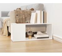 Style élégant Meuble TV,Meuble TV Blanc 80x24x32 cm Bois composite DE89303