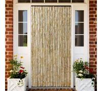 Style élégant rideau moustiquaire Beige 100x220 cm Chenille - Plissé Hommie1394049 1parcel